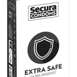 Secura Extra Safe — Ultra-Thick Condoms, 12 pcs