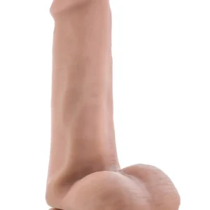 Blush Dr. Jeffrey Realistic Dildo with Testicles, Beige