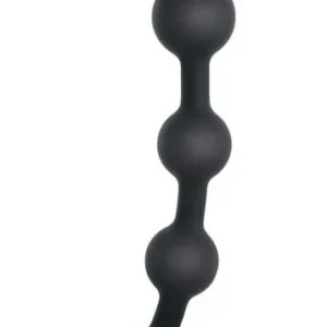Black Velvets — Silicone Anal Beads, 50 cm
