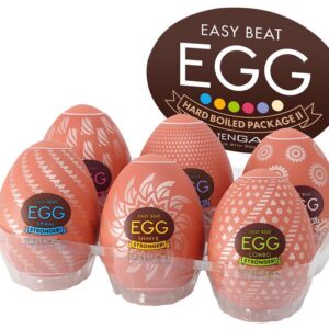 Tenga Egg HB Package II — Set of 6 Disposable Masturbators