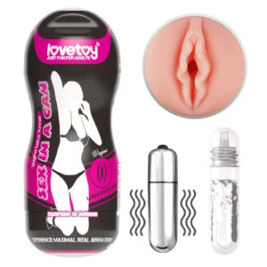 Lovetoy Sex In A Can Lotus Tunnel Vibrating Masturbator