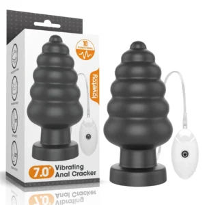 Lovetoy 7"" King Sized Vibrating Anal Cracker