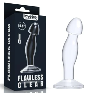 Flawless Clear Prostate Plug 6.5" by Lovetoy