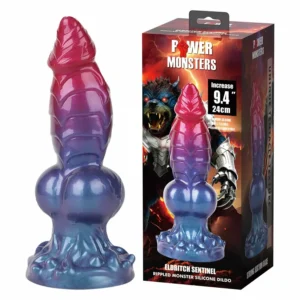 Power Monsters Eldritch Sentinel 24 cm Rippled Silicone Dildo