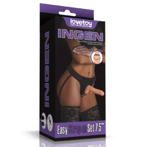 Lovetoy Easy Strapon Set 7.5 Inch