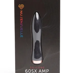 Nu Sensuelle 60SX AMP Silicone Bullet Vibrator in Black
