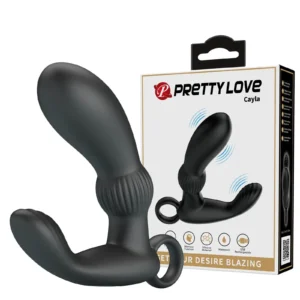 Pretty Love Cayla Prostate Massager with 12 Vibration Functions and Memory Function
