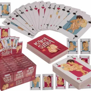 Grajmy razem Kamasutra Comic Playing Cards – 54-Card Deck