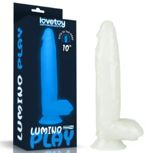 Lovetoy Lumino Play Dildo with Glow-in-the-Dark Effect