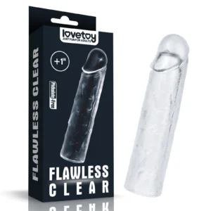 Lovetoy Clear Penis Sleeve Extender 1"