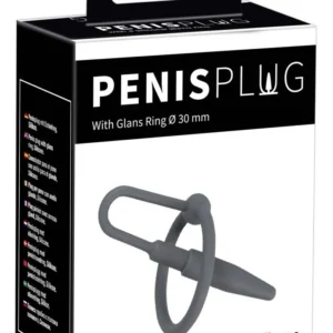 Penisplug — urethral plug with glans ring