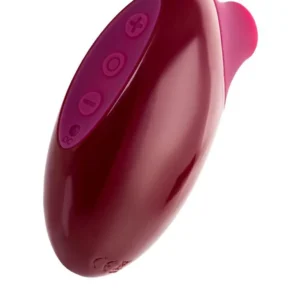 A-Toys Myrty Clitoral Vacuum Stimulator, Burgundy, 9.8 cm