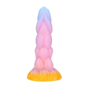 Fiction Cocks Rainbow Silicone Butt Plug