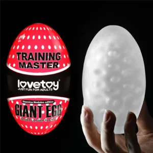 Lovetoy Giant Egg Stamina Nodules Edition Male Masturbator