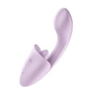 Satisfyer Tongue Expert Lavender Dual Stimulation Vibrator