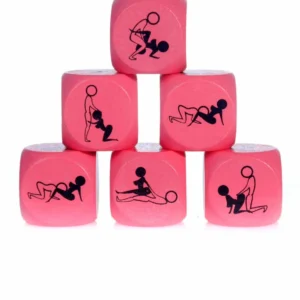 Grammi Pink Love Dice Erotic Game