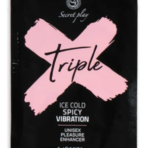 Secret Play Triple X 3-in-1 Unisex Pleasure Enhancer Gel, 2 ml