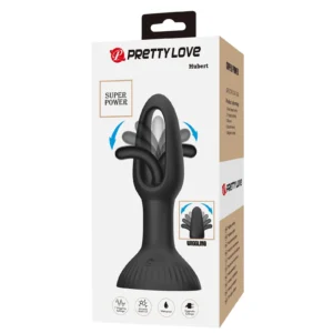 Pretty Love Hubert Vibrating Anal Plug with 7 Settings