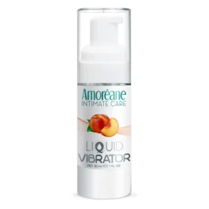 Amoreane Liquid Vibrator Peach 30 ml