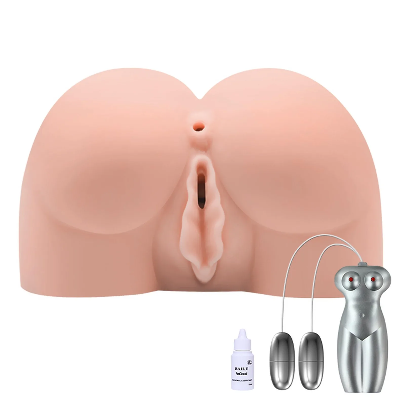 Baile Temptation Passion Lady Vibrating Double-Hole Masturbator