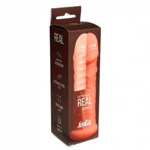 Real Extra Size Penis Sleeve with Rings