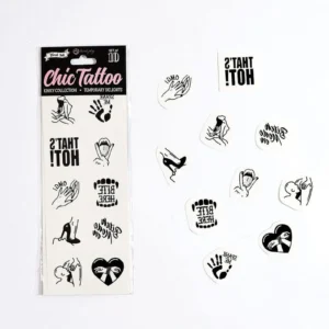 Secret Play Kinky Collection Set of 10 Temporary Tattoos