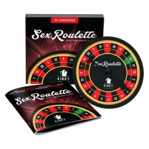 Tease & Please Sex Roulette Kinky – Erotic Game with 24 Challenges, Multilingual Edition