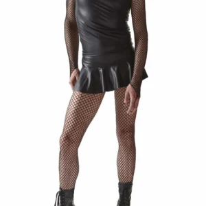 Regnes Fetish Planet CRD006 Black Wetlook Tank Top