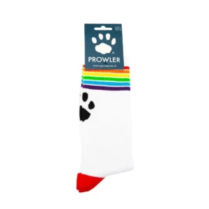 Prowler Pride White Socks