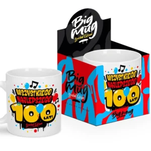 House of Mugs Big Mug 800 ml Birthday Mug