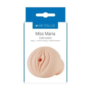 Me You Us Miss Maria Pump Sleeve - TPE Realistic Masturbator Attachment
