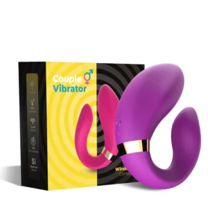B - Series Joy Crescent Purple Couple Vibrator