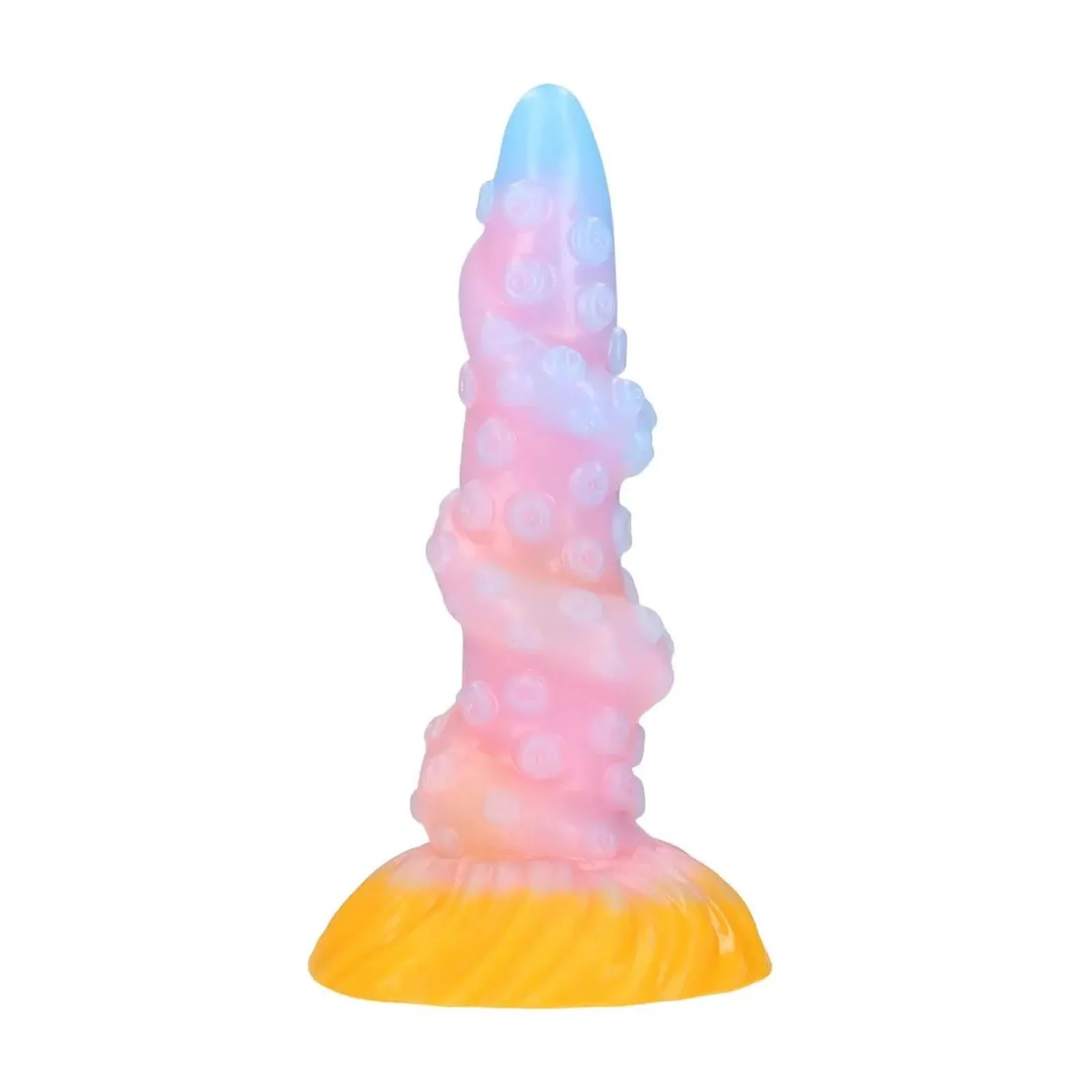 Fiction Cocks Rainbow Kraken Silicone Butt Plug