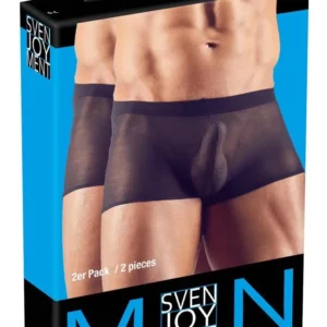 Svenjoyment Men's Transparent Tights, Pack of 2, S-L