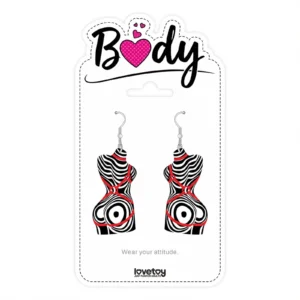 Lovetoy Body Abstract Wave Earrings