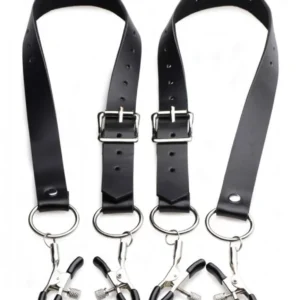 Master Series Adjustable Labia Spreader Straps with Clamps