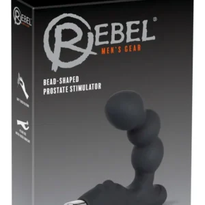 Rebel Prostate Stimulator Curved Beaded P-Point — prostate stimulator