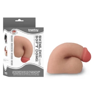 Lovetoy 5" Skinlike Limpy Cock Soft TPE Dildo