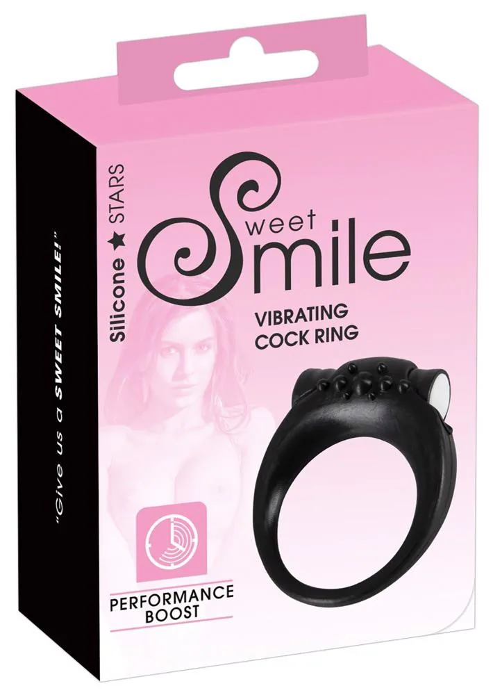 Sweet Smile vibrating silicone cock ring