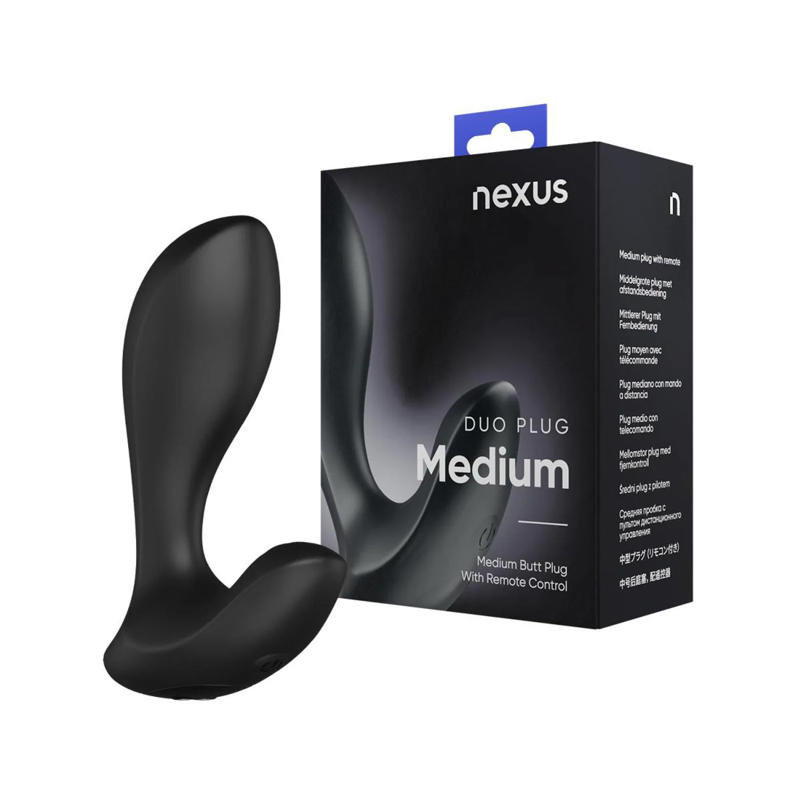 Nexus Duo Remote Control Beginner Butt Plug Medium