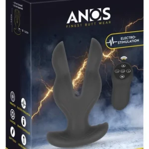 ANOS Power Expander Plug with Vibration and E-Stimulation