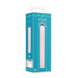Loveline Glass Vibe Pink Glass Vibrator