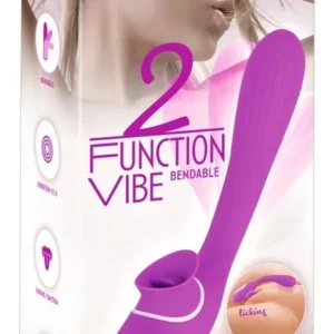 You2Toys 2-Function Bendable Vibe - Flexible Rabbit Vibrator