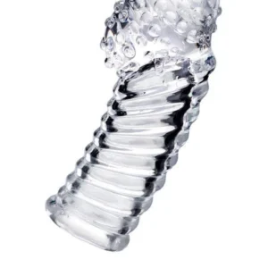 A-Toys Dale TRE Transparent Silicone Finger Sleeve, 8.5 cm