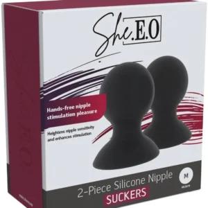 She.E.O Silicone Nipple Suckers M