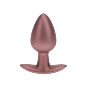 Ouch! Medium Smooth Silicone Anal Plug in Rose Gold