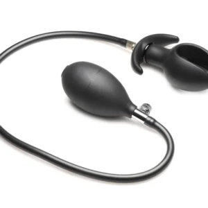Master Series Inflatable Silicone Anal Plug