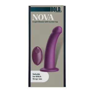 Dream Toys Bold Nova Remote-Controlled G-Spot Vibrator with Suction Cup