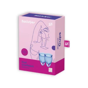 Satisfyer Feel Confident Menstrual Cup Dark Blue
