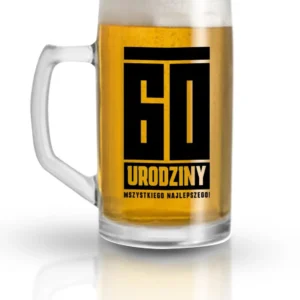 House of Mugs 60th Birthday Beer Mug, 500 ml